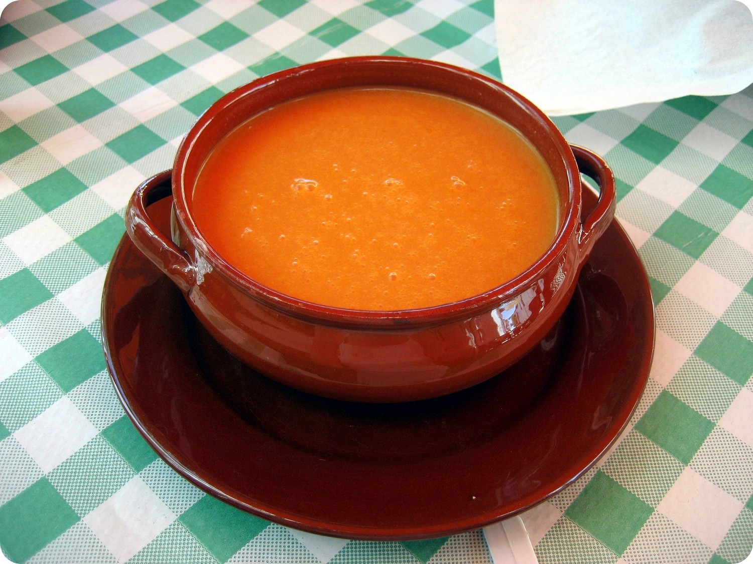 Gaspacho gastronomie espagnole