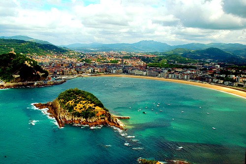 découvrir l'Espagne en camping-car Baie de la Concha