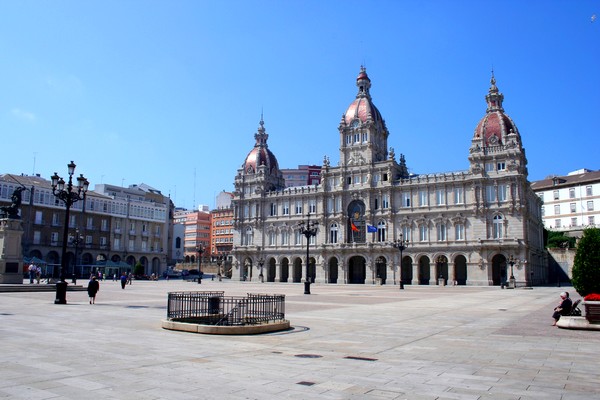 Place de Maria Pita - La Corogne