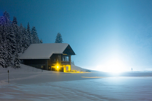 Méribel lac de Tueda