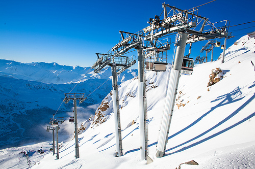 Sommets entre Courchevel et Méribel