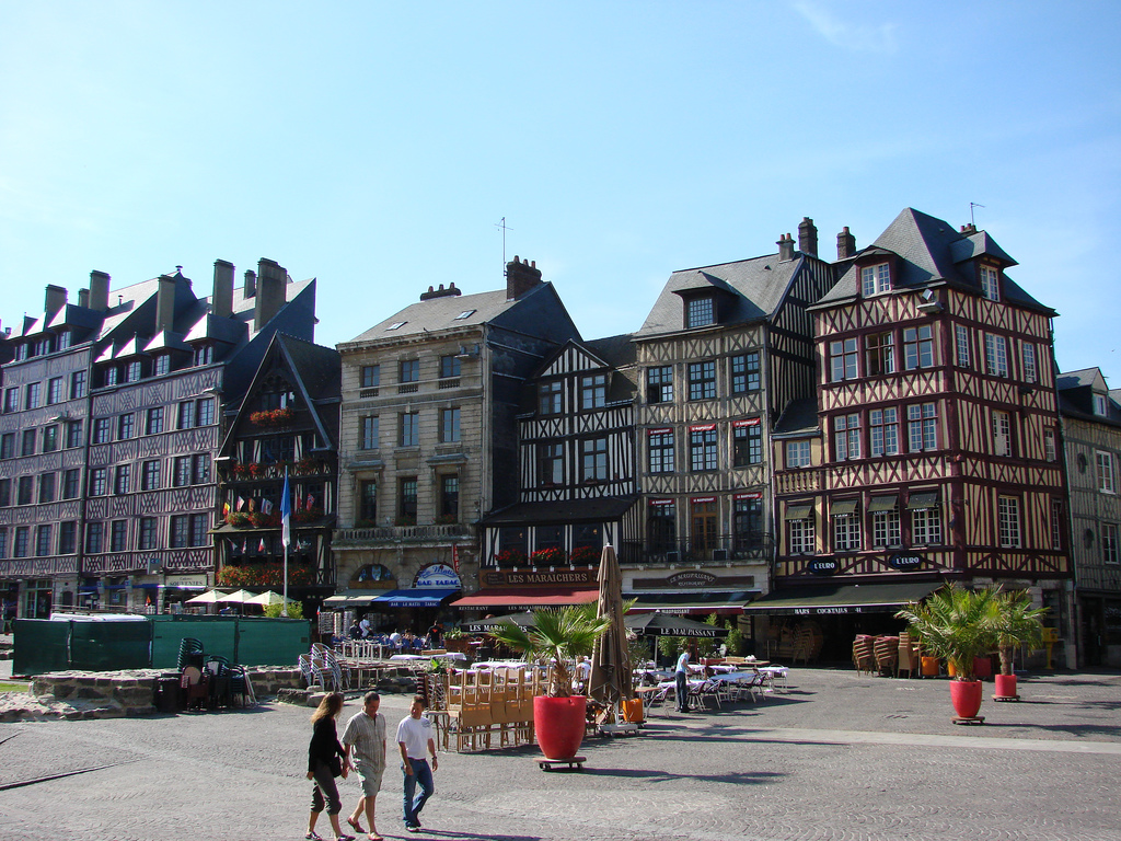 Place du Vieux Marché à Rouen