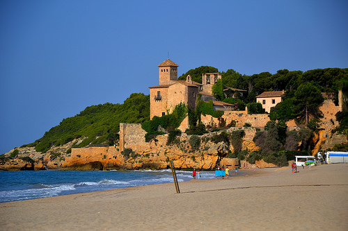 Plage du Château de Tamarit, Tarragone - Flickr - Angela Llop
