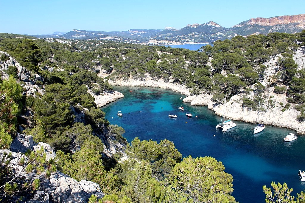 calanque de port pin
