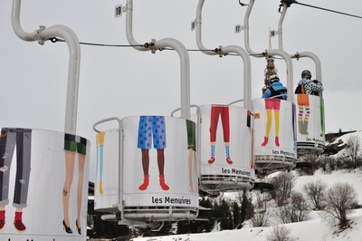 cf - Frédérique Voisin-Demery - les bennes des Ménuires
