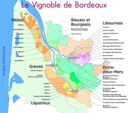 les vignobles de bordeaux
