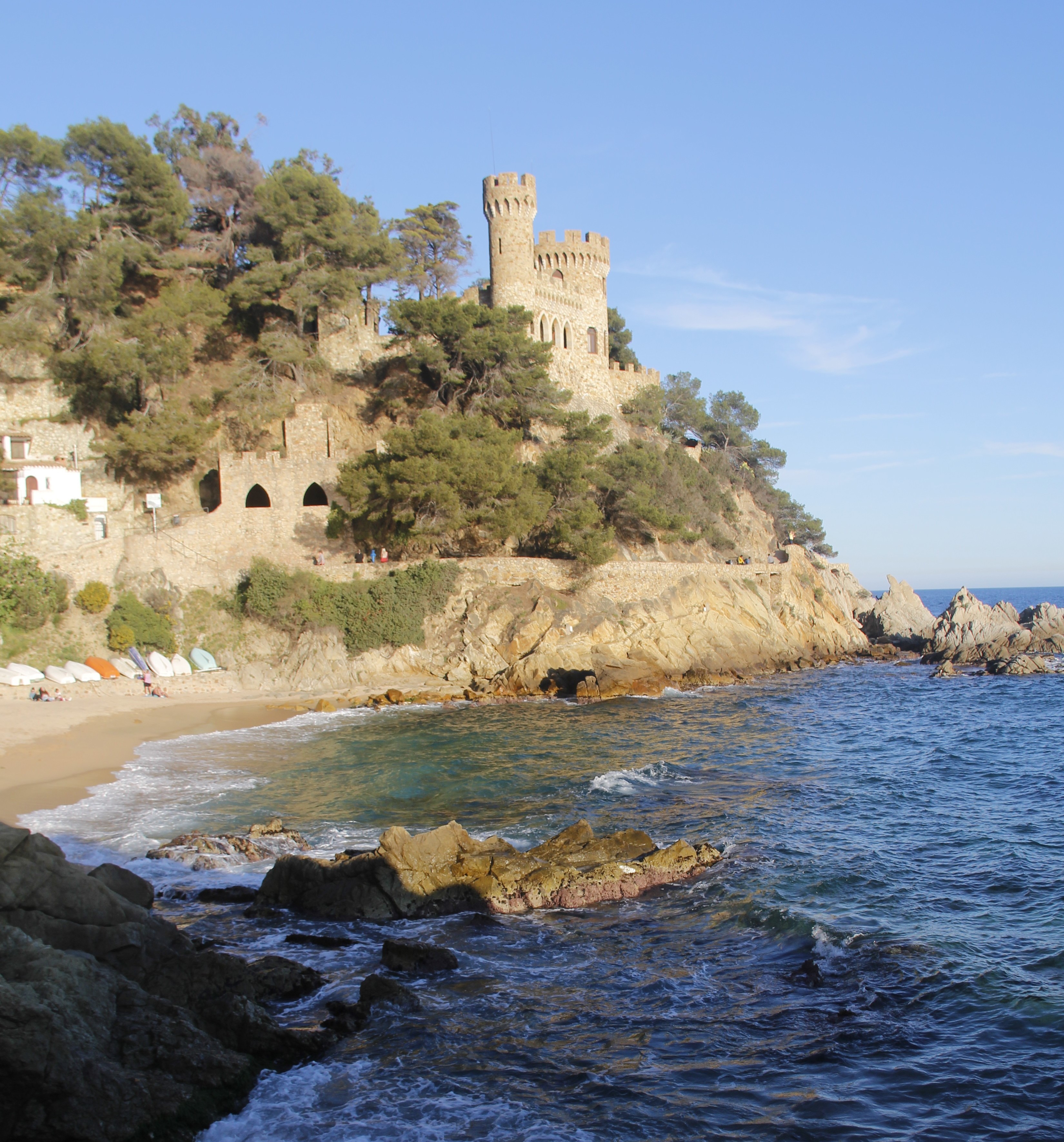Plage Sa Caleta de Lloret de Mar