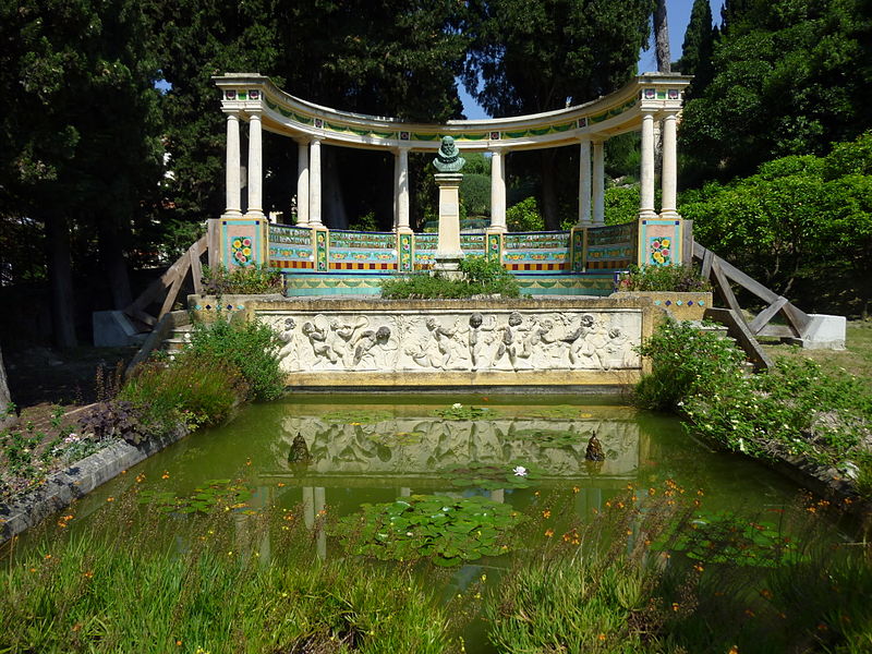 jardin fontana rosa menton