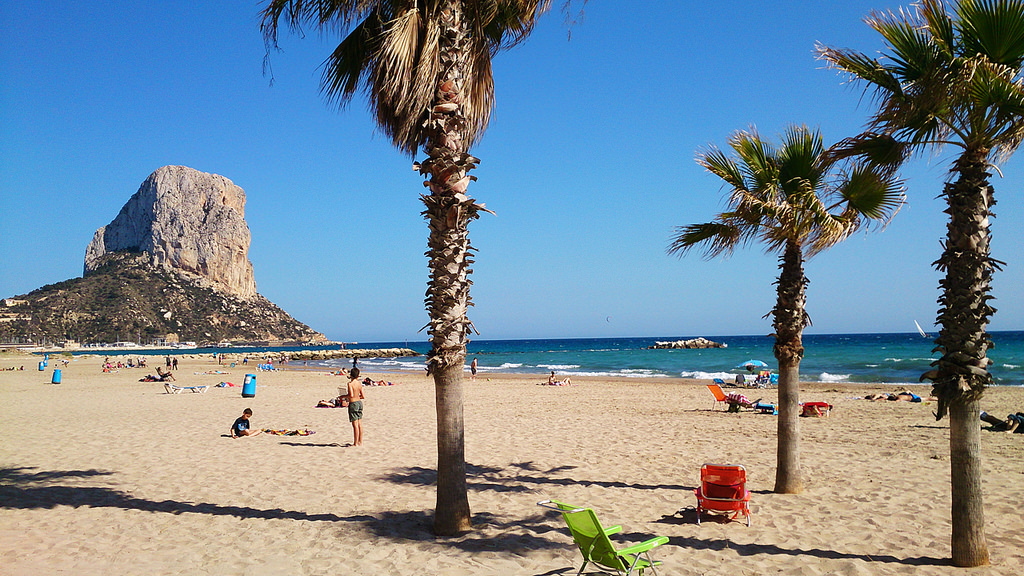 plage calpe