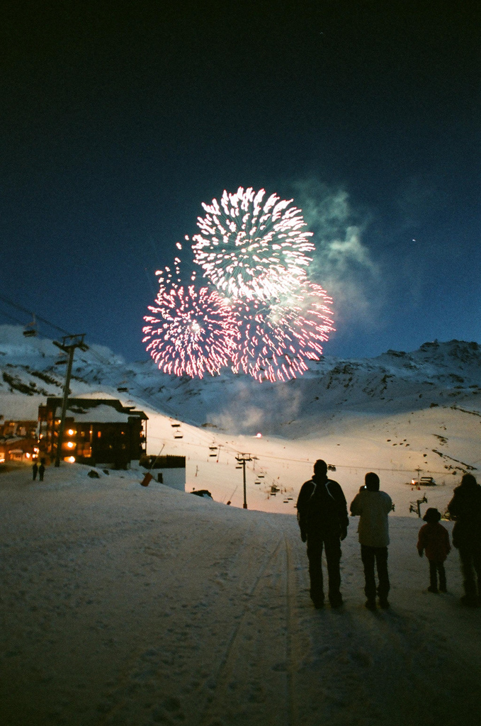 station de ski pour faire la fête