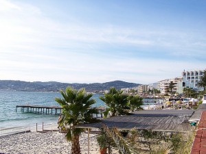 Juan les pins fête soirée plage mer musique