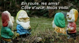 Côte d'Azur amis Nouvel an sorties fête