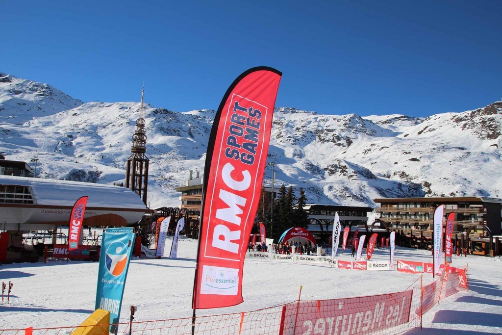 Les Menuires - RMC Sport Games - Crédit photo @Les Menuires - Site Officiel