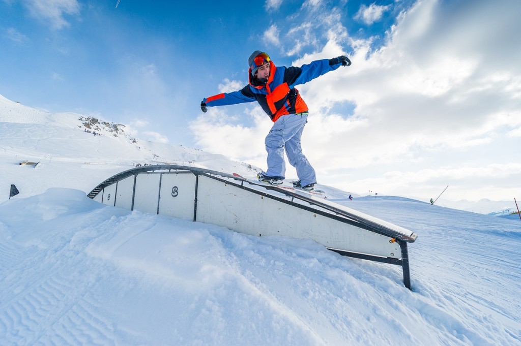 Snowpark - Crédit photo @Les Arcs - Site Officiel