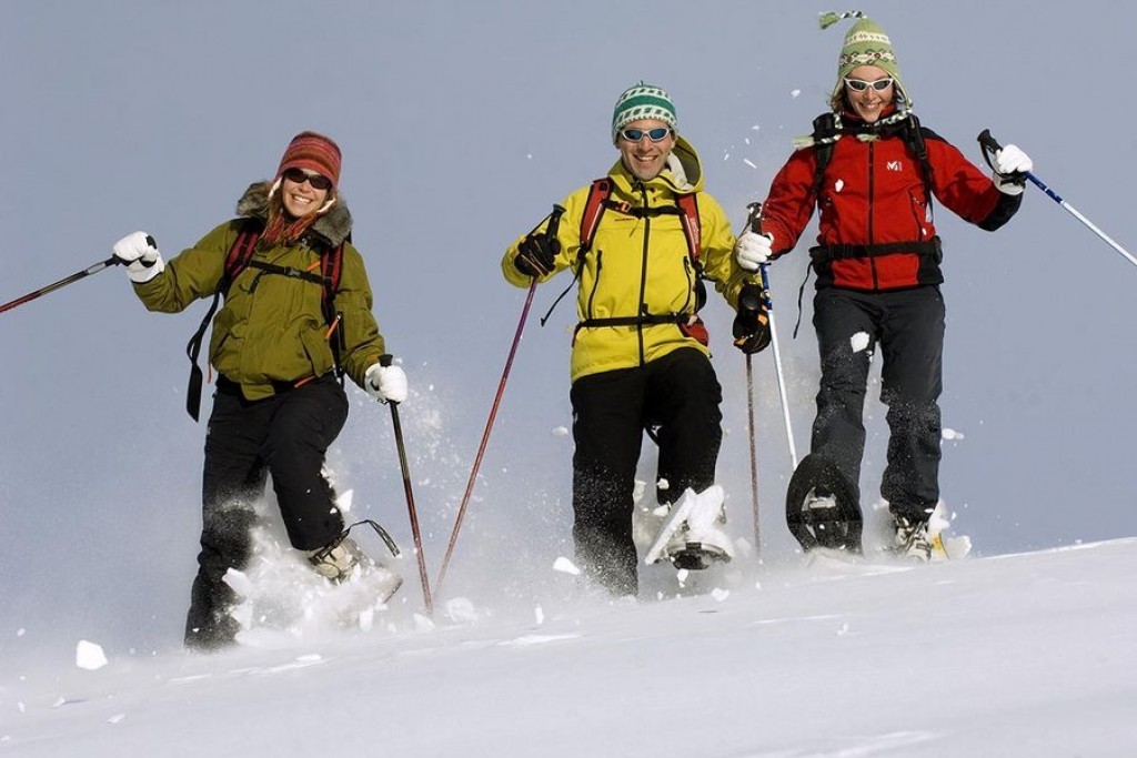 Balade à pied ou en raquettes - Crédit photo @Les Menuires OT