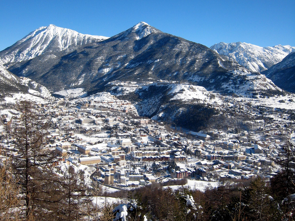 Briançon depuis la piste Vauban - Crédit photo @Fred - Flickr