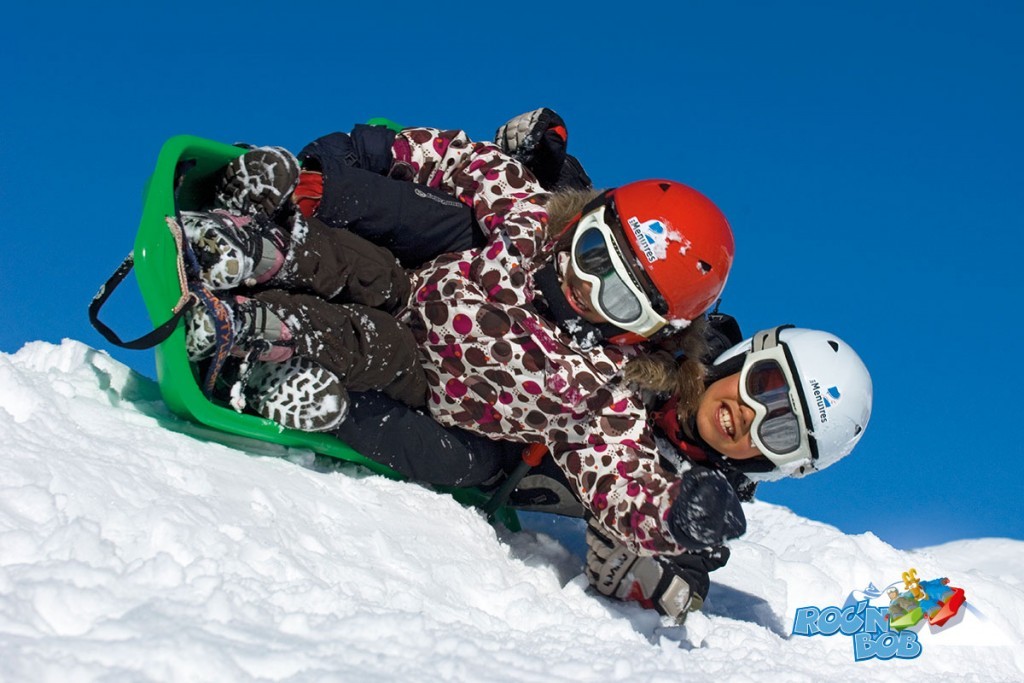 Piste de luge Roc and Bob - Crédit photo @Les Menuires OT