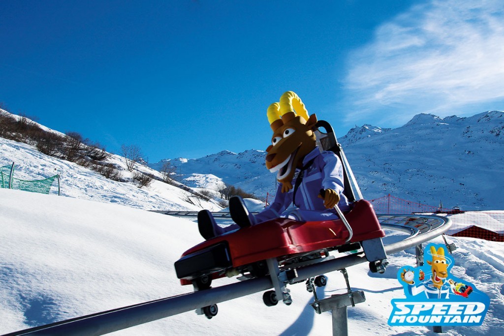 Speed Mountain - Crédit photo @Les Menuires OT