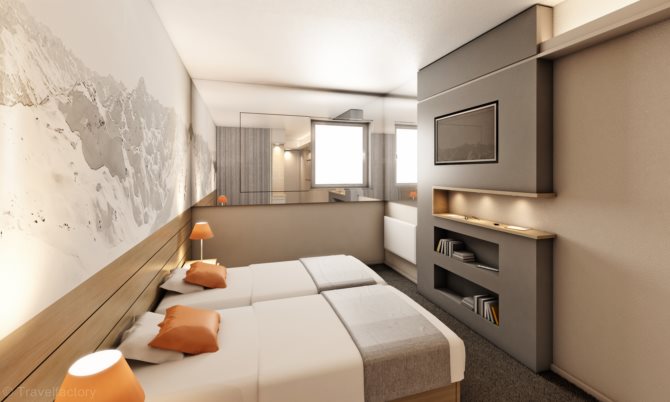Tignes - Hotel Club MMV Tignes Les Brévières - Chambre