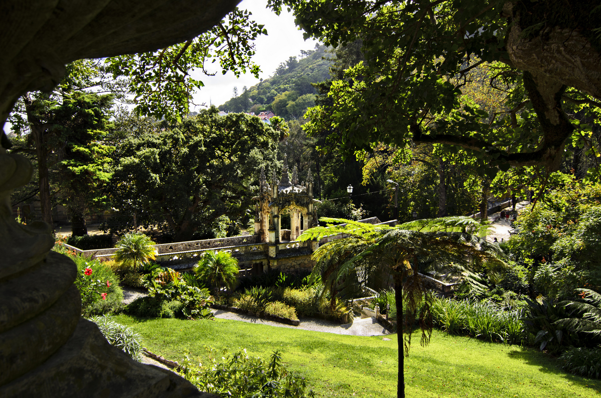 Jardins du palais de la Regaleira, Sintra. Crédit photo @Boris Kasimov - Flickr