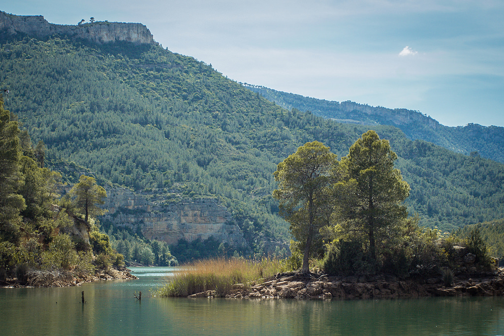 La rivière Júcar à Cofrentes. Crédit photo @bego paterna - Flickr