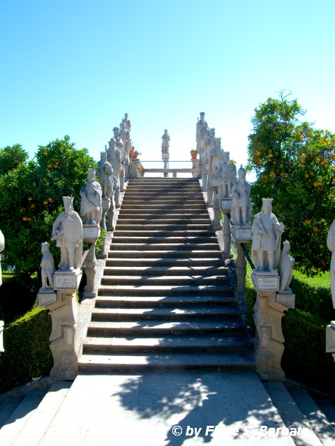 Jardim do Antigo Paço Episcopal. Crédit photo @Fiore Silvestro Barbato - Flickr