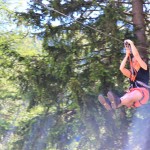 Tyrolienne - Val Fréjus - @OT Valfréjus