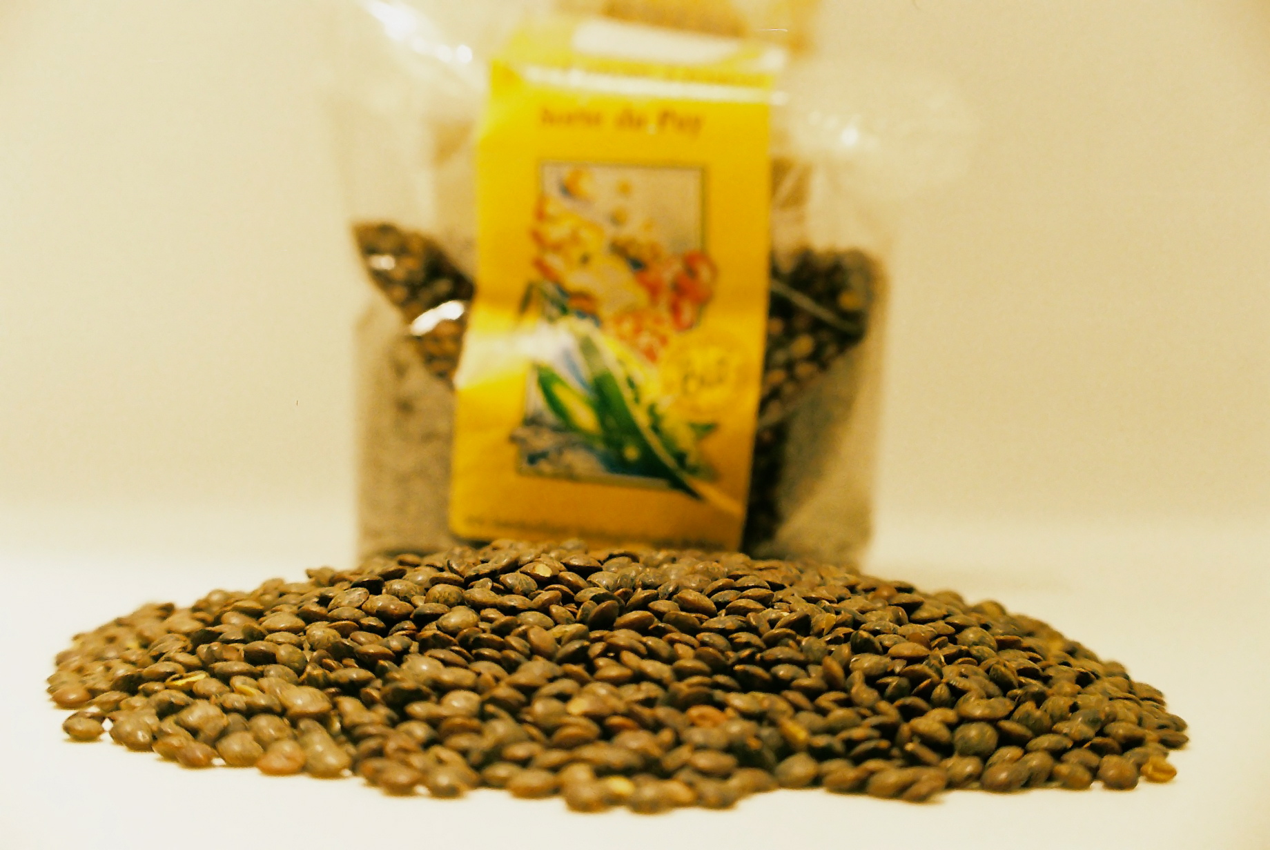 Les excellentes lentilles vertes du Puy - @Wikimedia Commons - Google Images