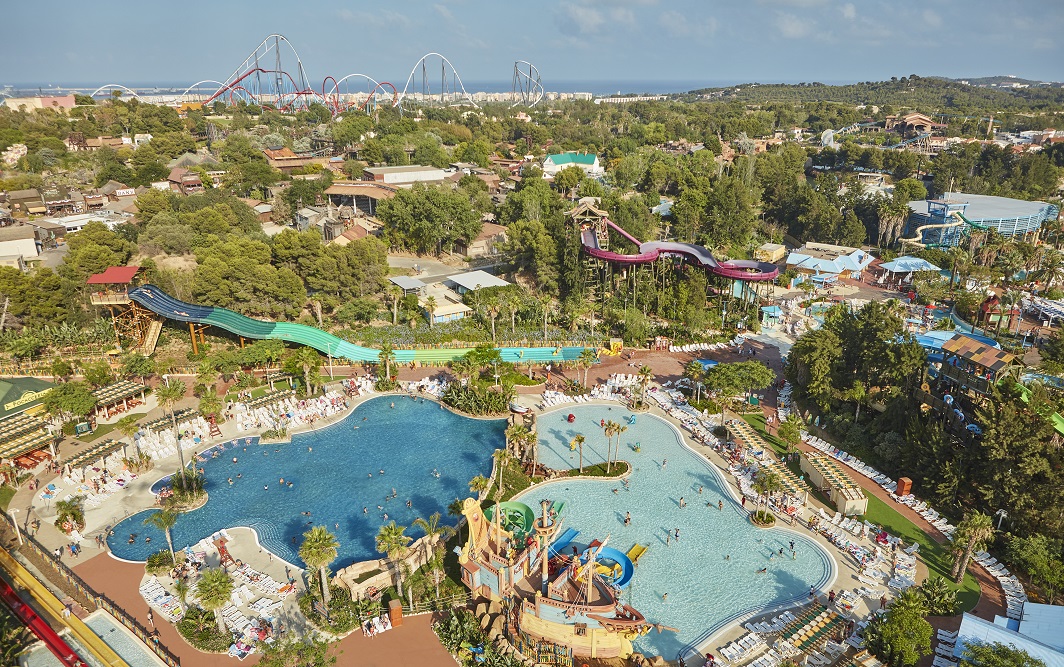 Vue d'ensemble de Port Aventura World - @Port Aventura World